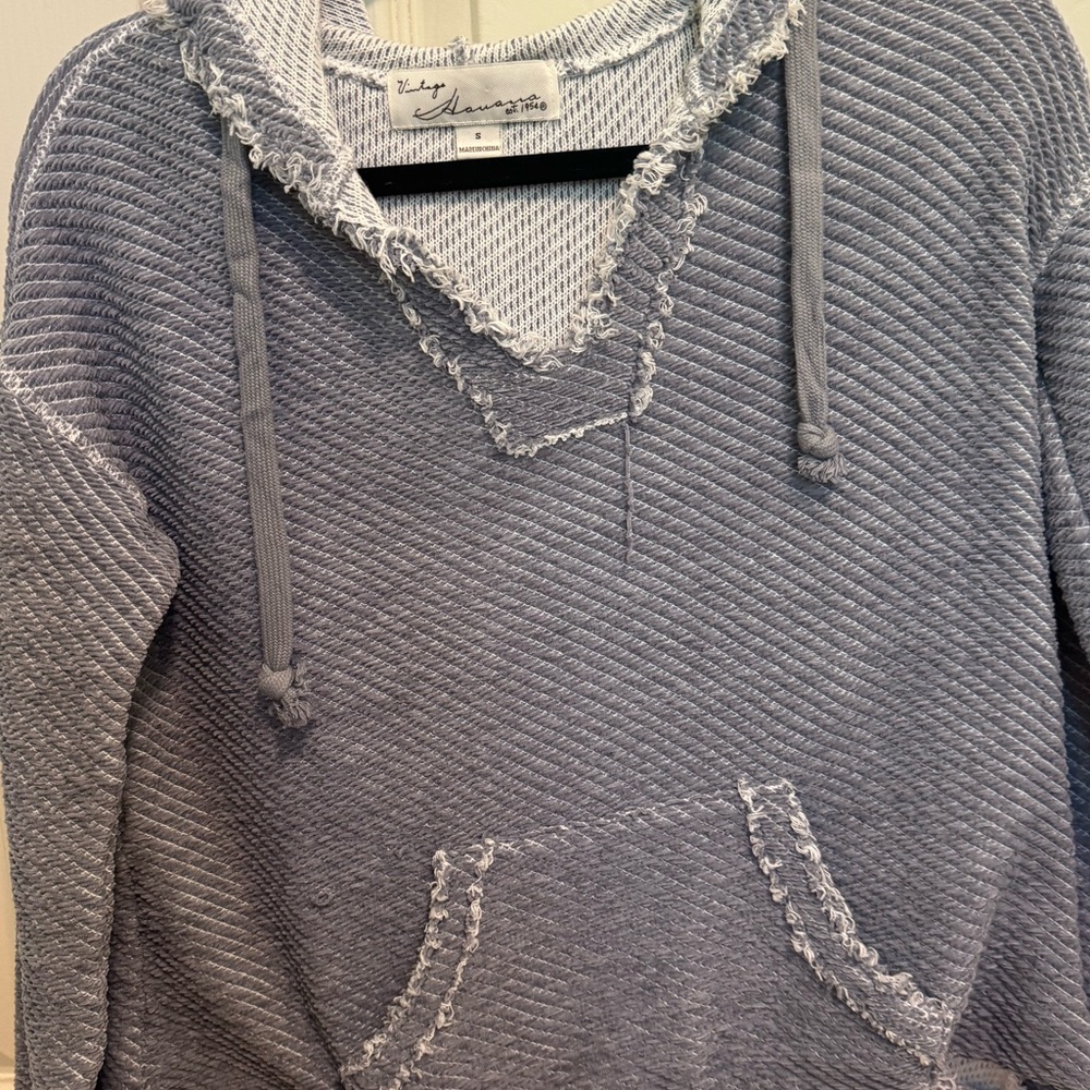 Vintage Blue Knit Sweater
